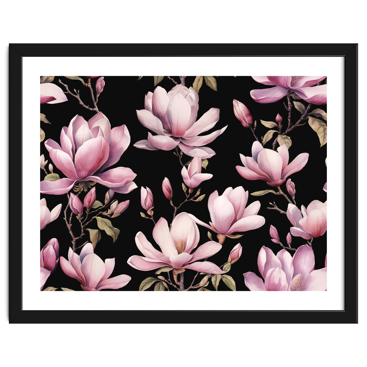 Magnolia Spring Romance Black