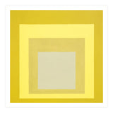 JOSEF ALBERS - HOMAGE TO THE SQUARE YELLOW WHITE (Print Only) thumbnail