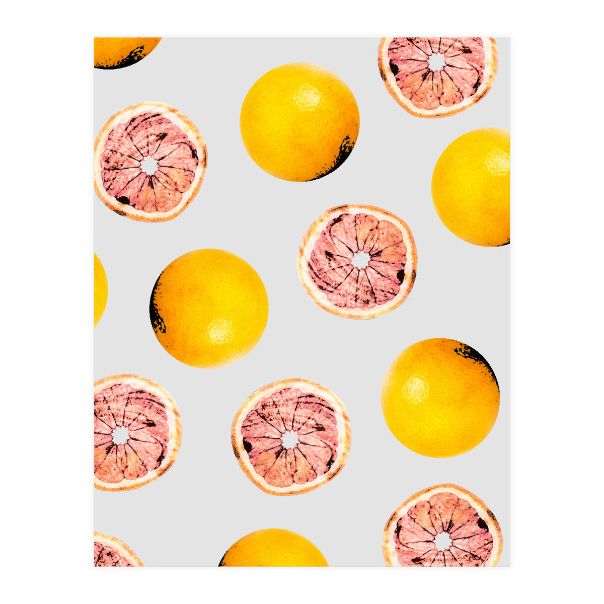 Grapefruit Pattern (Print Only)
