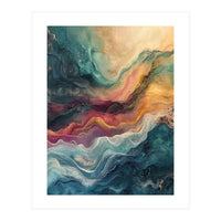 Abstract Fluid Marble (Print Only)