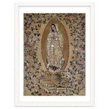 VIRGIN DE GUADALUPE - 1697 - ENCONCHADO PAINTING. JUAN y MIGUEL GONZALEZ PINTORES siglo XVII. thumbnail