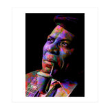 Howlin Wolf American Blues Musician Legend Colorful (Print Only) thumbnail