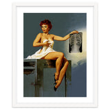 Pin Up Sexy Girl At The Doctor thumbnail
