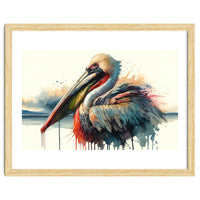 Coastal Pelican Portrait
