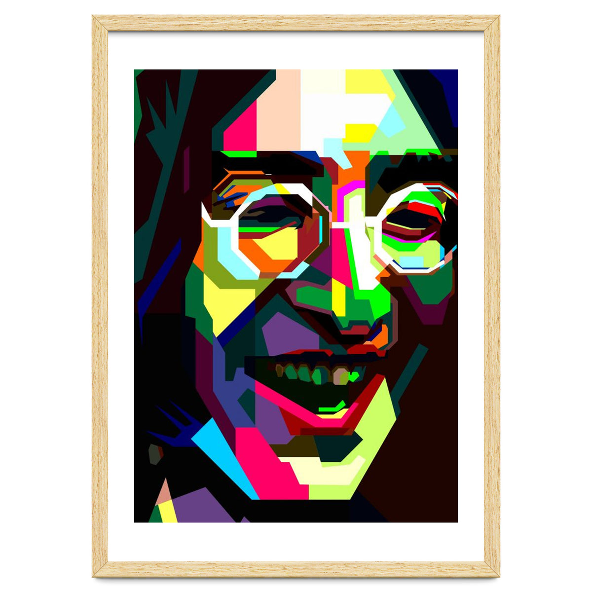 John Lennon English Rock And Roll Pop Art Wpap