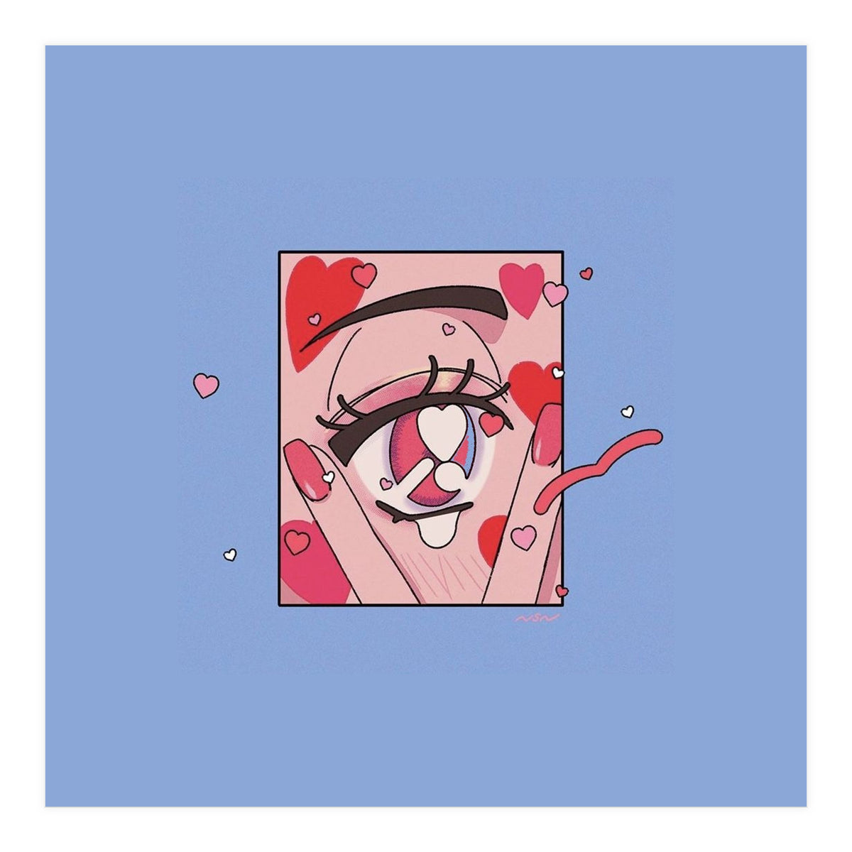 Heartfelt Gaze (Print Only)