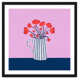Poppies – pink and blue thumbnail