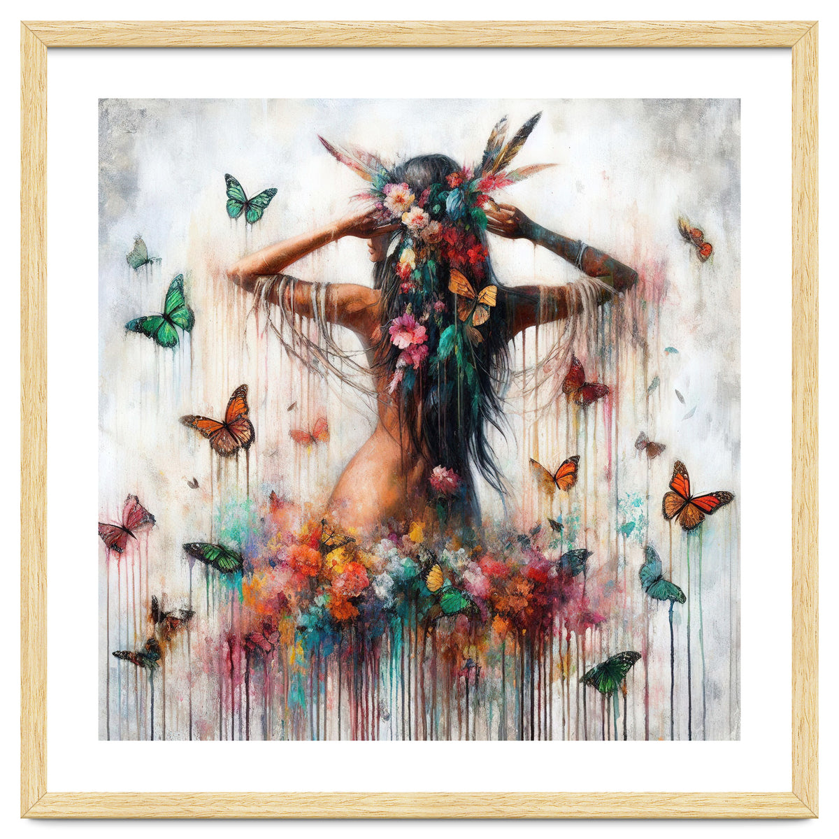 Floral Butterfly Reverie