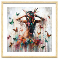 Floral Butterfly Reverie