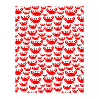 Red Crab Pattern  (Print Only)