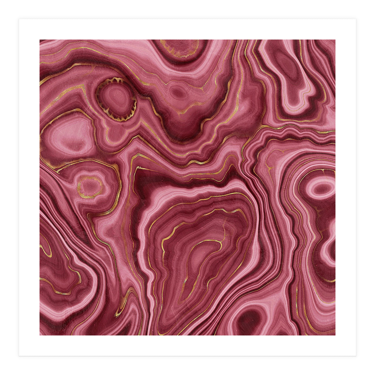 Red Agate Texture 06 (Print Only)