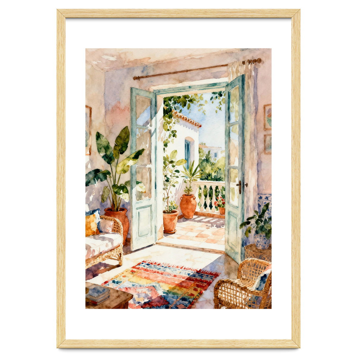 Matisse Inspired Living Room