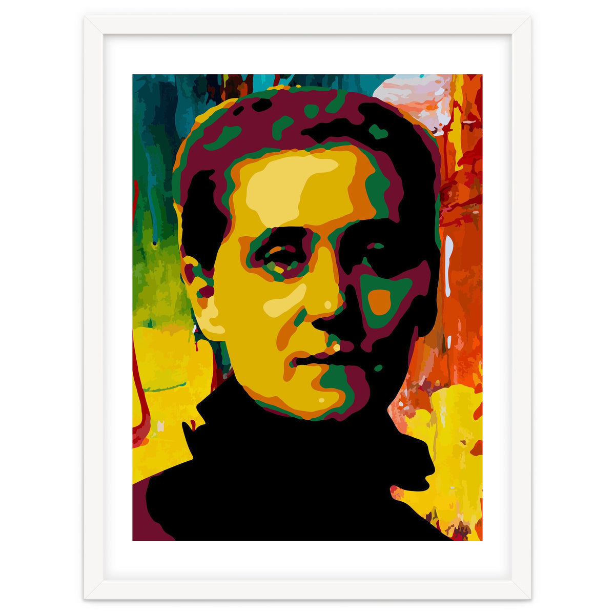 Jane Addams Colorful Abstract Art 2