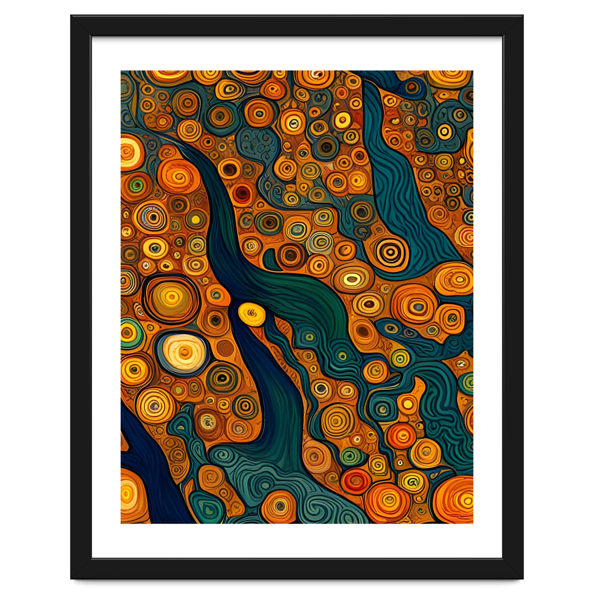 Artificial Masterworks - Klimt van Gogh