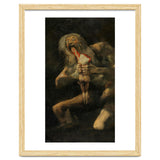 Francisco de Goya y Lucientes / 'Saturn devouring one of his sons', 1820-1823, Spanish School. thumbnail