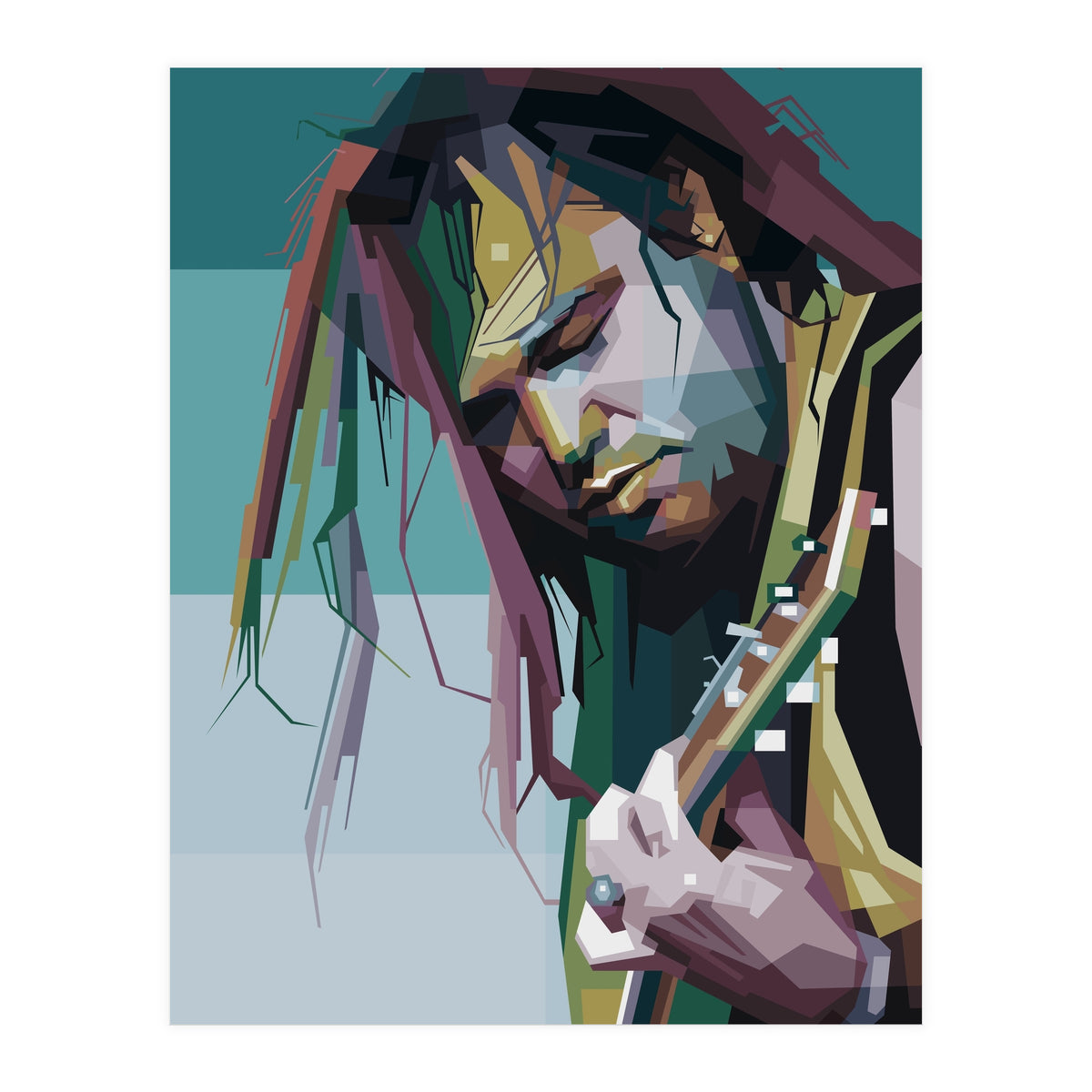 Max cavalera Pop Art WPAP (Print Only)