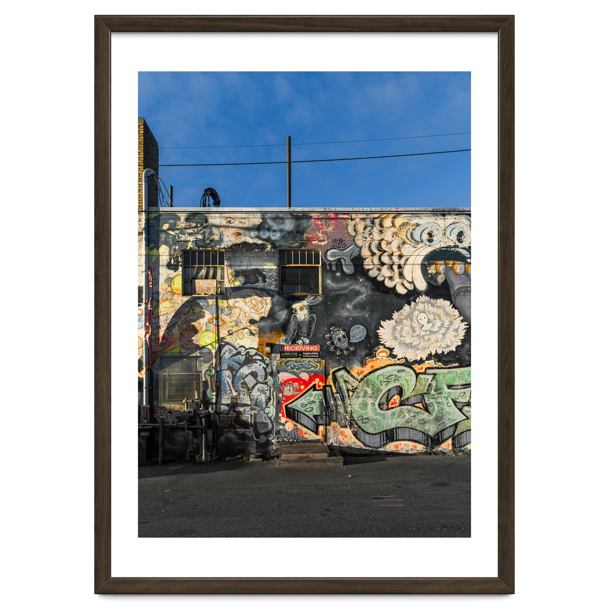 Cooke St Thunder Bay Graffiti Color Version No 2