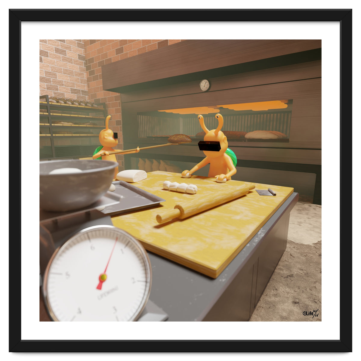 Bakery "Kneading the Dough" (Lwuba 030 Bakery 01)