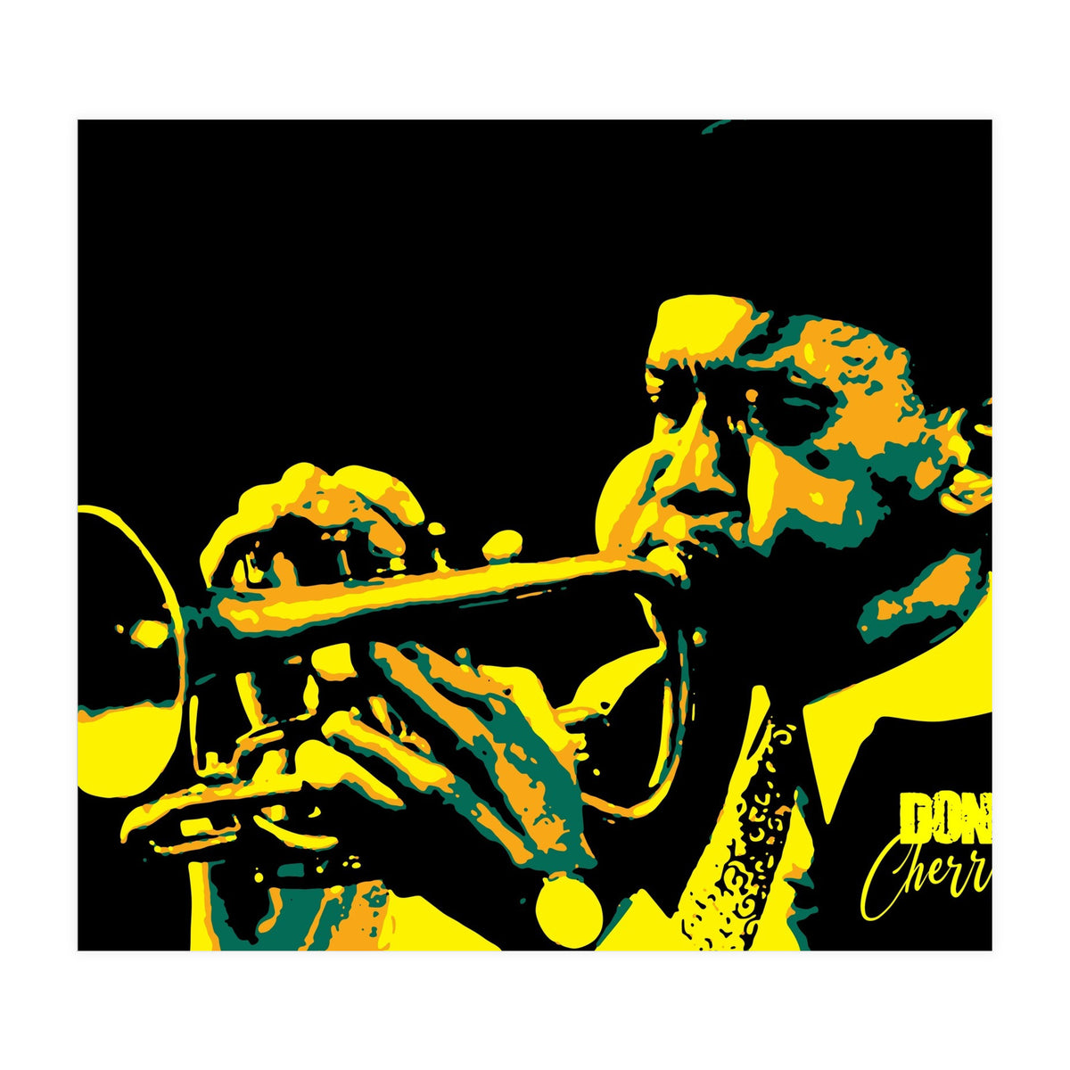 Don Cherry American Jazz Trumpeter (Print Only)