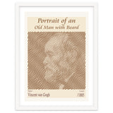 Portrait Of An Old Man With Beard – Vincent Van Gogh (1885) thumbnail