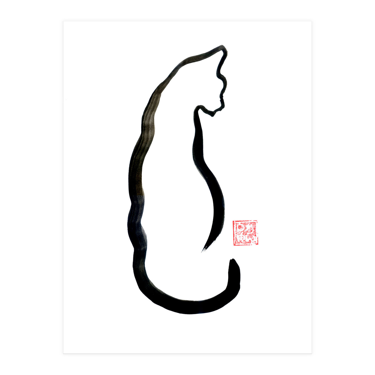 Cat line (Print Only)