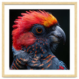 Black Palm Cockatoo Bird Close Up thumbnail