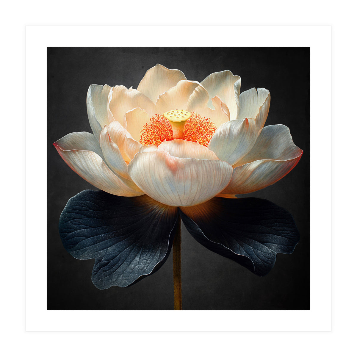 Lotus Cultivar | Midnight Skirt (Print Only)