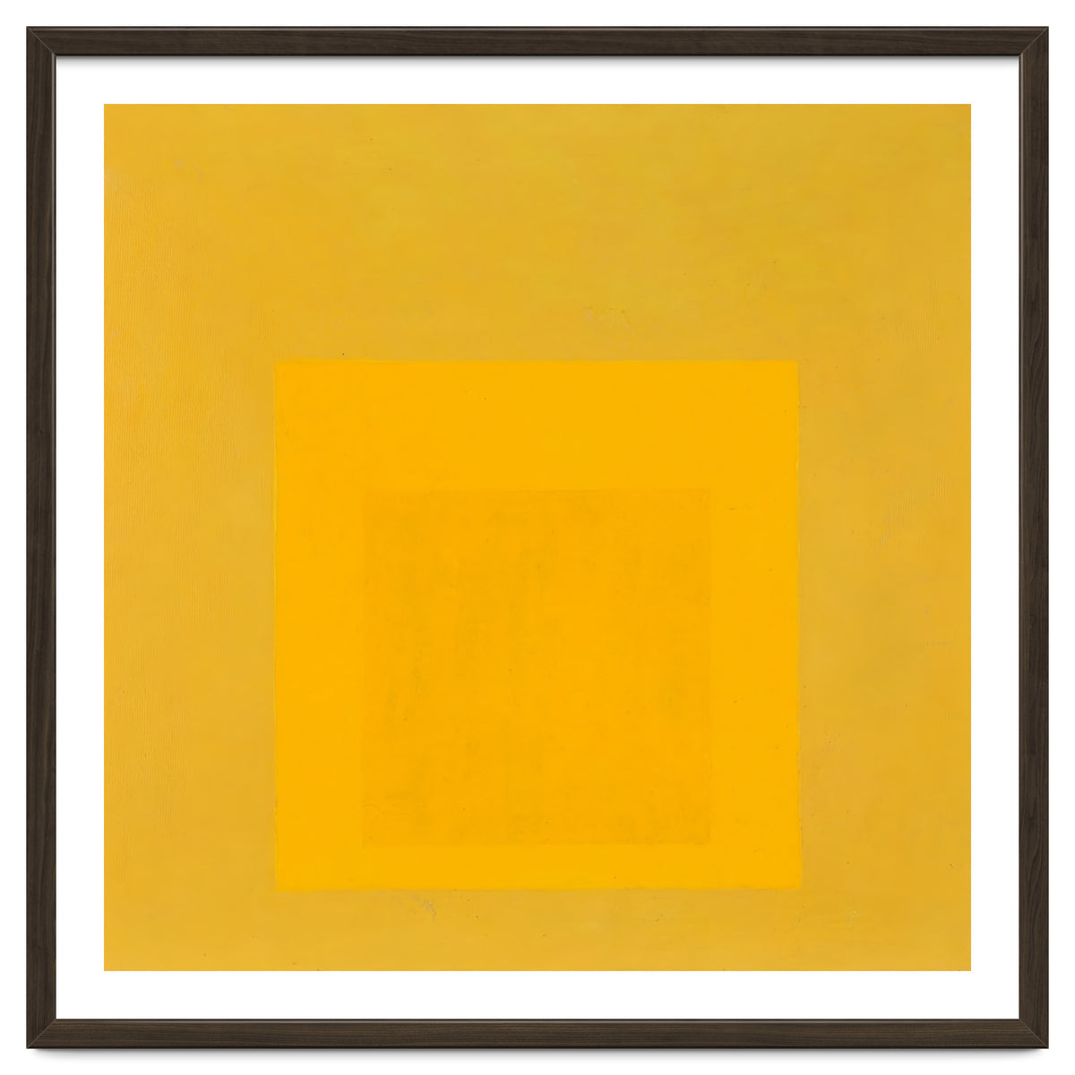 JOSEF ALBERS - HOMAGE TO THE SQUARE YELLOW