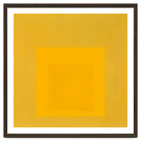 JOSEF ALBERS - HOMAGE TO THE SQUARE YELLOW