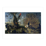 Frans Snyders / 'Concert of Birds', 1661, Flemish School, Oil on canvas, 203 cm x 334 cm, P07160. (Print Only) thumbnail