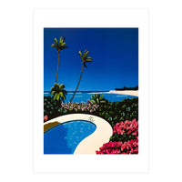 Hiroshi nagai - Swimming Pool, vaporwave (Print Only)