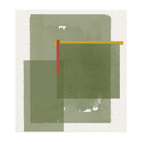 GREEN WATERCOLOR SHAPES NO.2 (Print Only) thumbnail