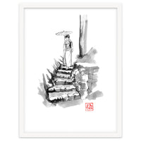 woman Descending Stairs