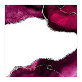 Burgundy & Silver Agate Texture 15 (Print Only) thumbnail