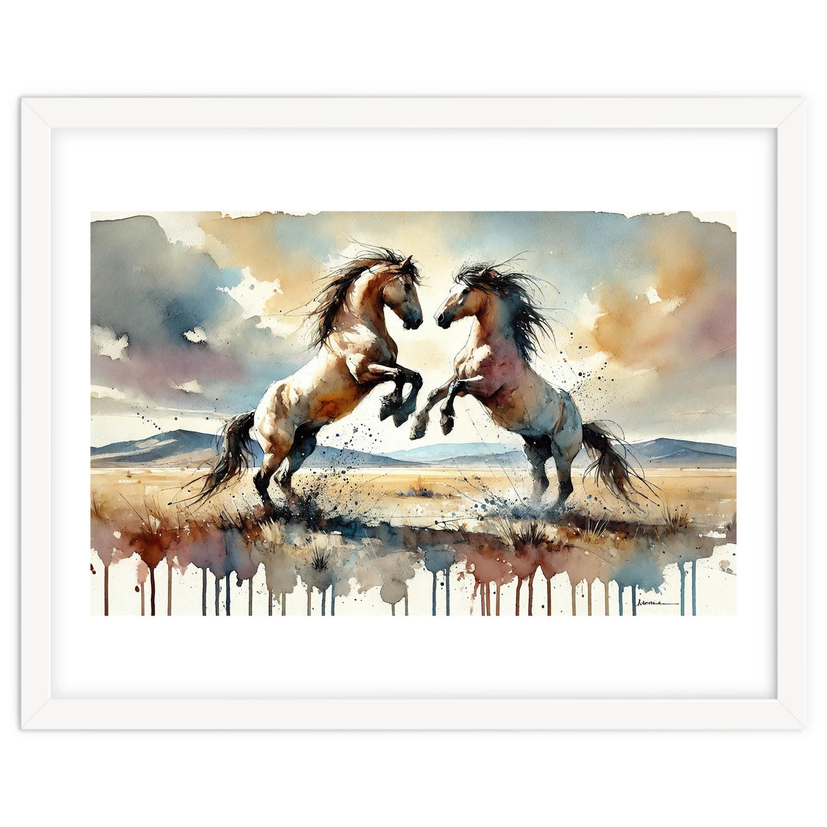 Rearing Horses
