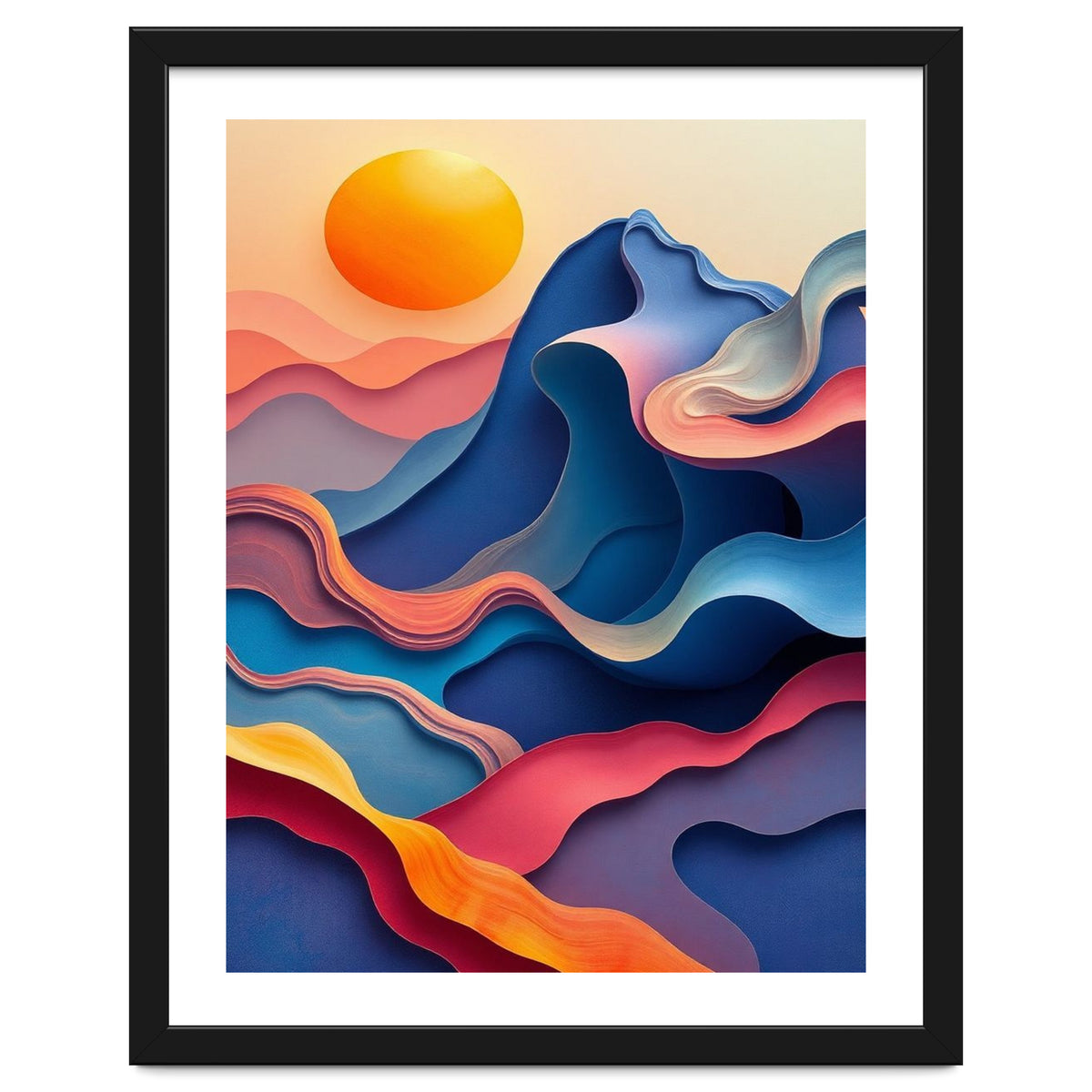 Sunset Over the Reef