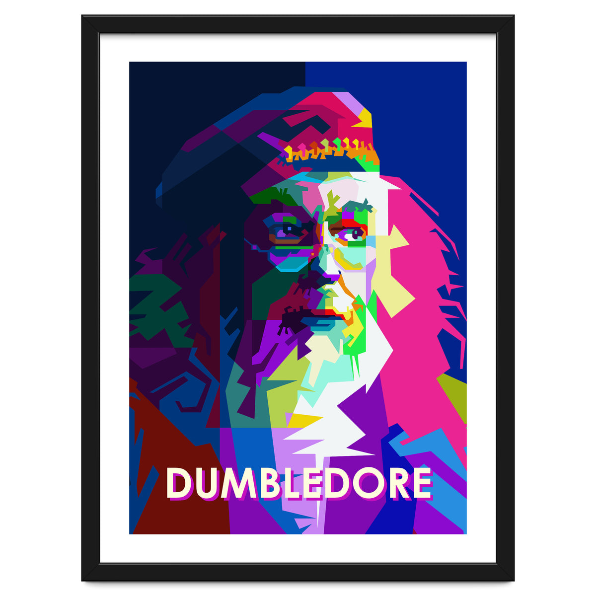 Albus Dumbledore In Pop Art WPAP