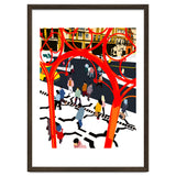 City Street, Eclectic Architecture Buildings Busy New York, People Work Office Daily Life Boho Contemporary Traffic Gifts thumbnail