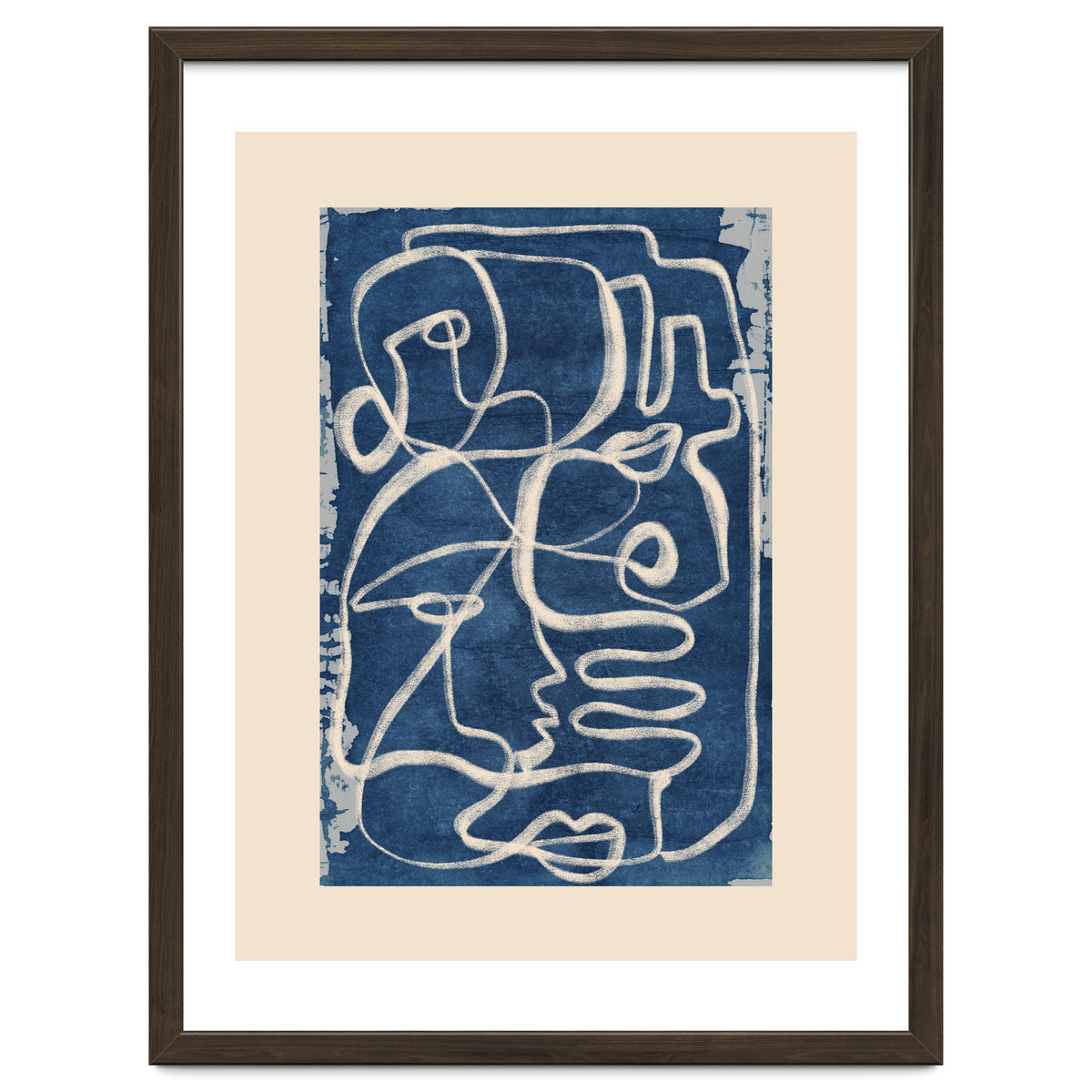 Bound By Line (indigo)