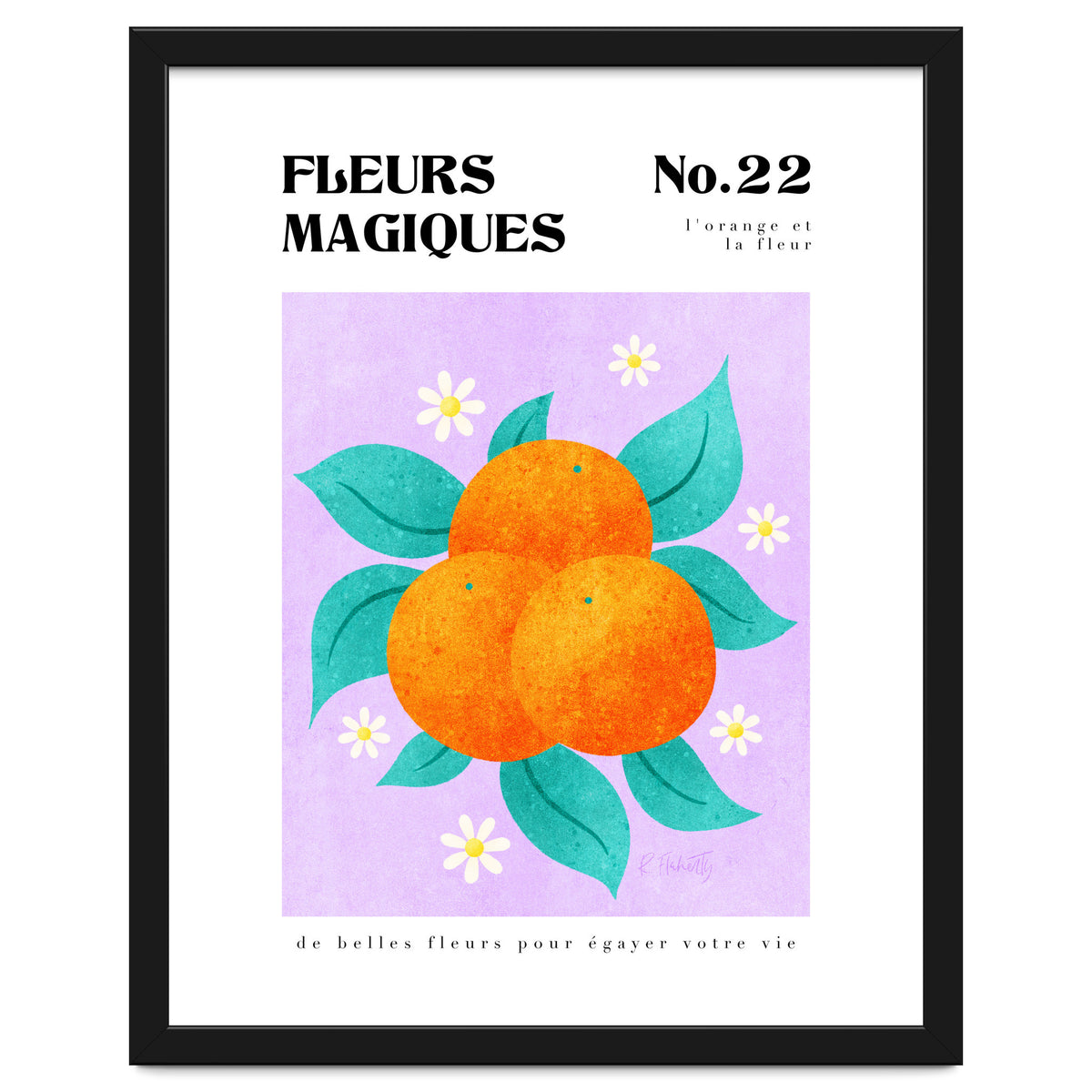 Magical Flowers No.22 Orange Bossom