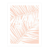 Pink Palms  (Print Only) thumbnail