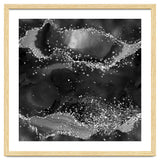 Black Glitter Agate Texture 05 thumbnail