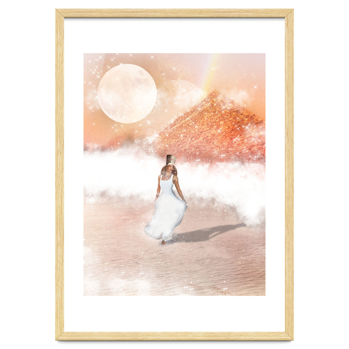 Zaynab - Pearl Of The Desert Print