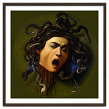 Caravaggio – Medusa | Baroque Mythological Painting Head of Medusa thumbnail