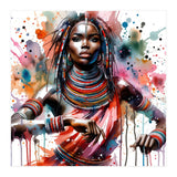 Beaded Majesty Dancer Portrait (Print Only) thumbnail