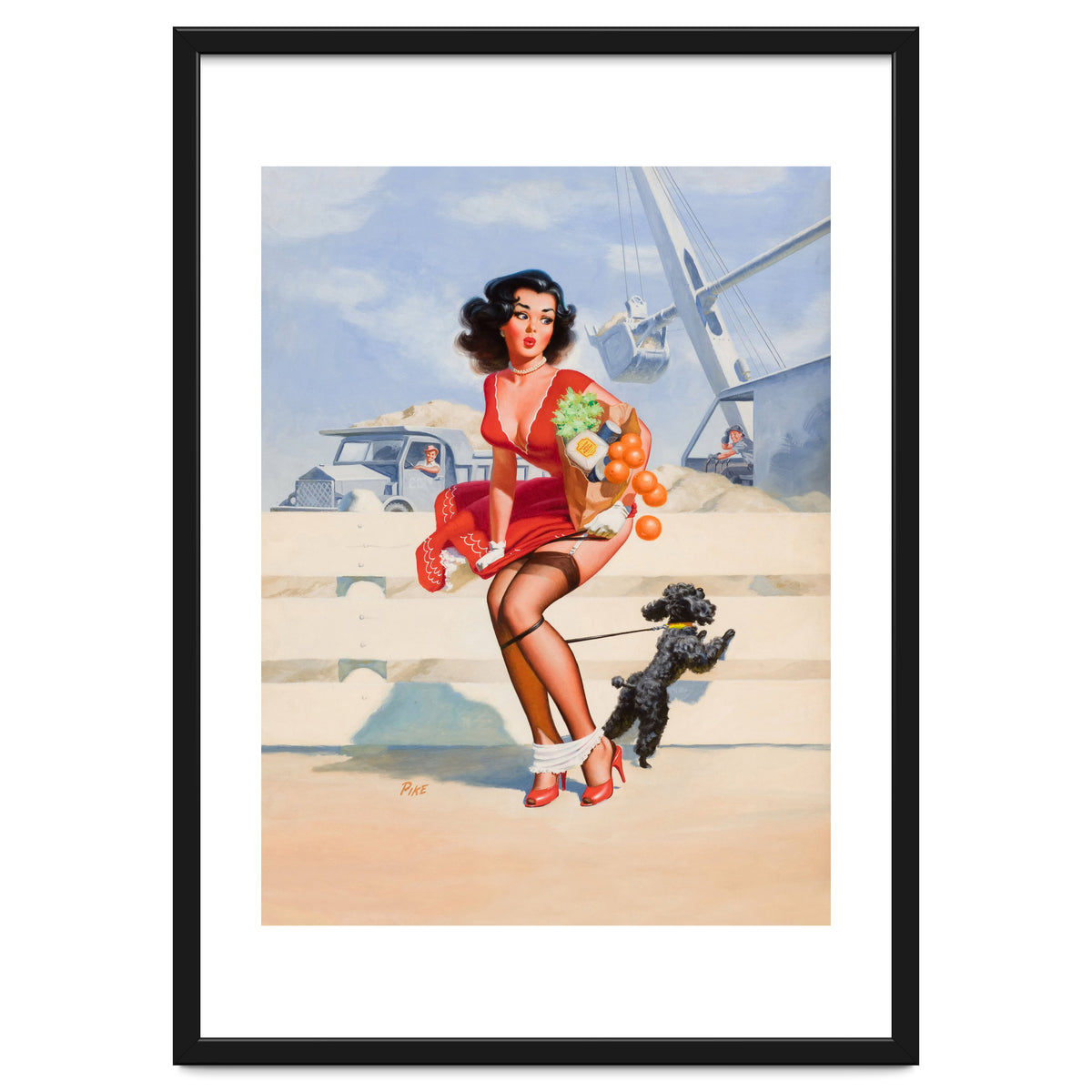 Sudden Wind Near Construction Yard