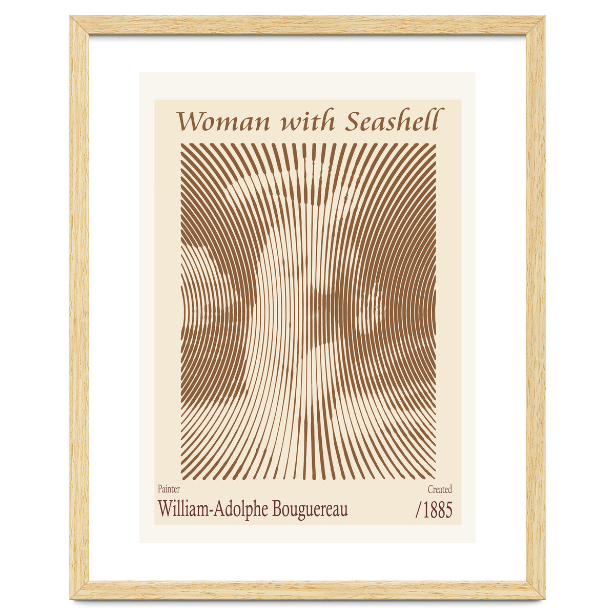 Woman With Seashell – William Adolphe Bouguereau (1885)