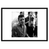 The American singer Elvis Presley during a recording session in 1956. thumbnail