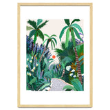 The Urban Jungle Route, Botanical Tropical Nature Plants, Forest Bohemian Eclectic Trees, Exotic Garden Palm Travel Boho thumbnail