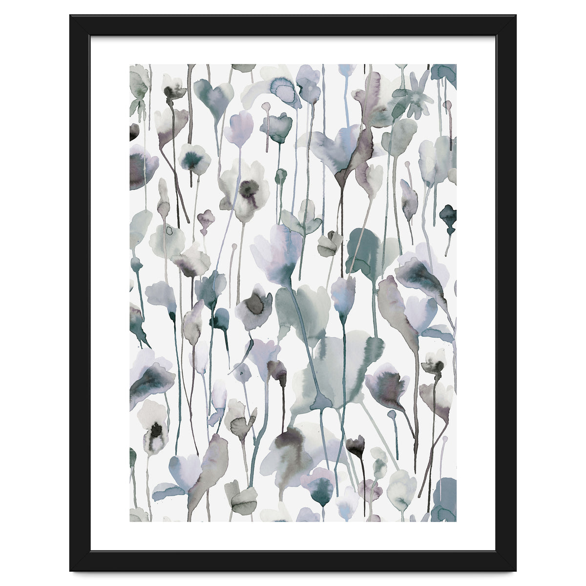 Watercolour Cozy Wild Flowers